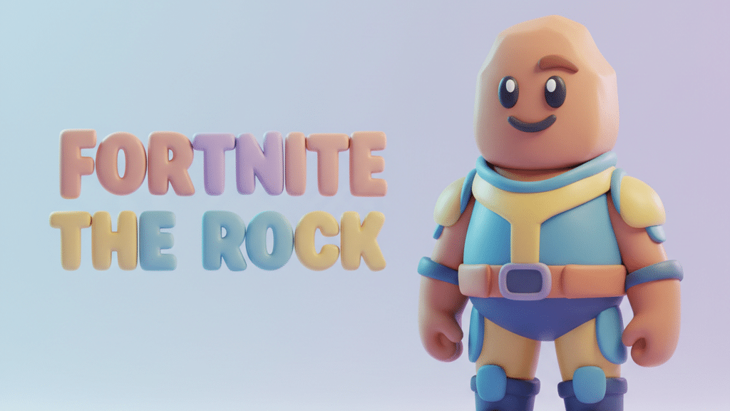 Pertarungan Fortnite The Rock di Event Shattered, Gila!